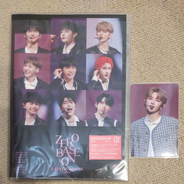 zerobaseone fancon in japan 2024 DVD 封入トレカ ジャンハオ