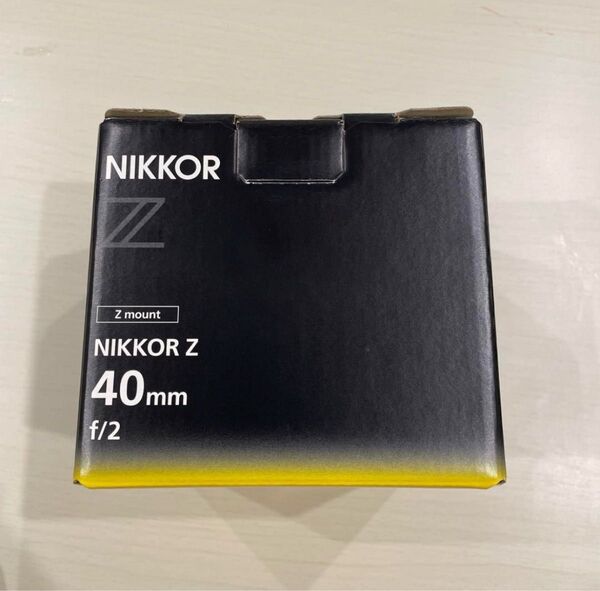 NIKKOR Z 40mm f/2 レンズ