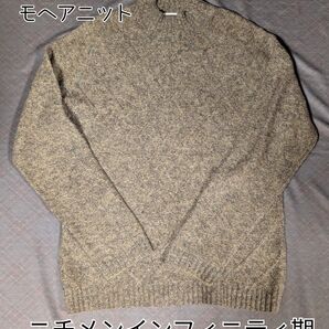 McGREGOR マックレガー モヘアニット ハイネック ミックス 長袖 セーター