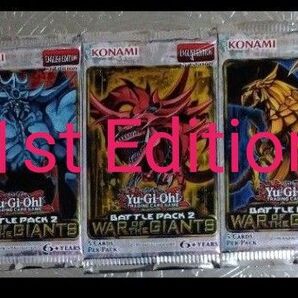 遊戯王 英語版 三幻神パック1stEdition 3パック