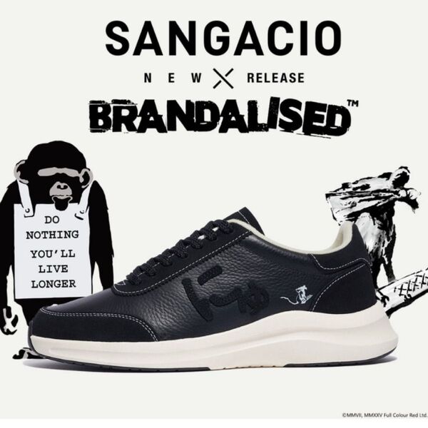 にゅBLOW 新品 24cmSANGACIO×BRANDALISED コラボスニーカー定価29,800