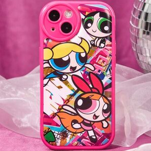 パワーパフガールズ iPhone用ソフトケース iPhone14Pro