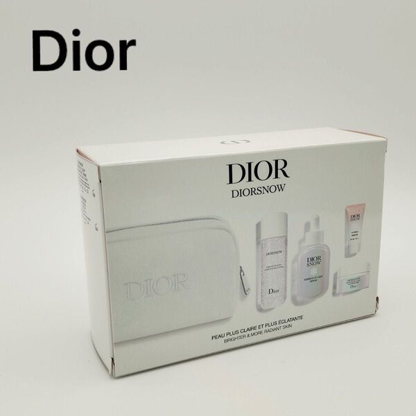 ★DIORSNOW★ エッセンスコフレ 化粧水 美容液 クリーム 乳液 ポーチ