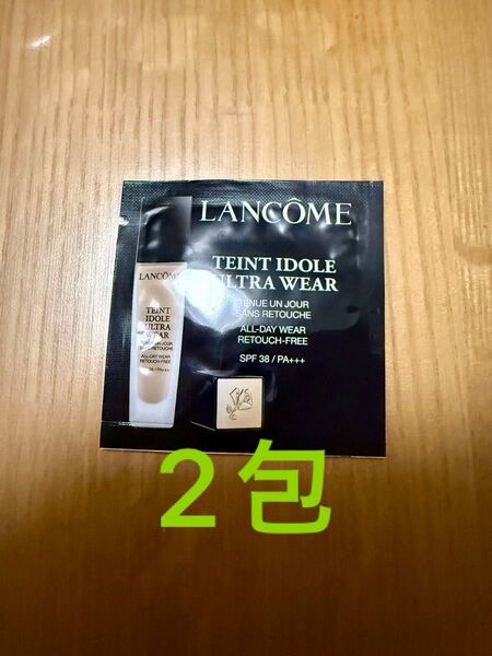 ランコム タンイドル ウルトラウェアリキッド BO-02 SPF38 PA+++ 1ml×2包 計2m