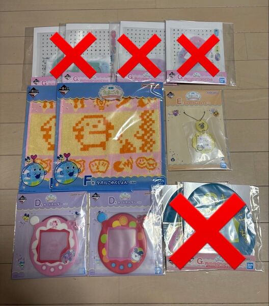 たまごっち 一番くじ D賞 E賞 F賞 G賞 5点セット