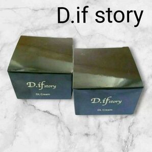 【新品未開封】2024.12発売の新作 D.if story ディフストーリー DLクリーム 2個 叶姉妹 デヴィ夫人愛用