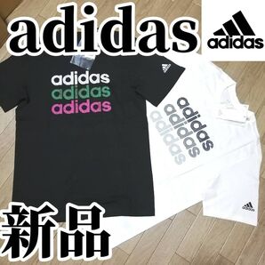 【定価8800円】値下げ不可 新品 アディダス メンズ 半袖 Tシャツ 2枚セット Lサイズ