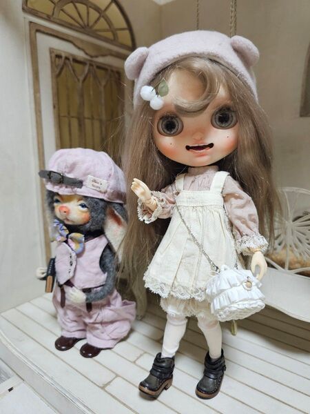 ブライス Blythe モヘアウィッグ