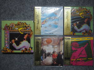 The Kinks K2HD紙ジャケCD 4枚セット&特典ボックス付属!