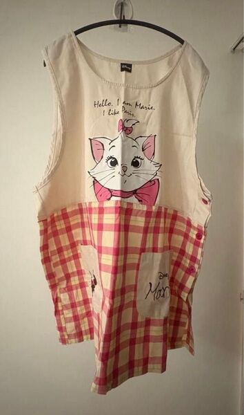 保育士 キャラクターエプロン ディズニー おしゃれキャット マリーちゃん
