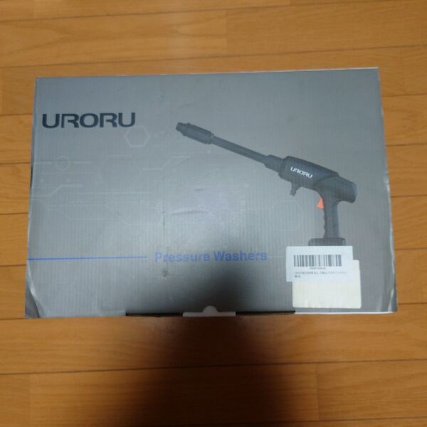 URORU 高圧洗浄器 本体 高出力コンパクト コードレス 充電式 ハンディ