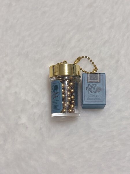 swati バスパール ミニチュアキーホルダー ゴールドレモンクォーツ