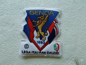 ジェノヴァ CFC ジェノア・クリケット・アンド・フットボール・クラブ セリエA イタリア ワッペン/パッチ カスタム サッカー 356
