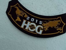 ハーレーダビッドソン オーナーズ オートバイ 2015 HOG 地図 Harley-Davidson バイク ロゴ ワッペン/ カスタム おしゃれ アメリカ ② 369_画像4