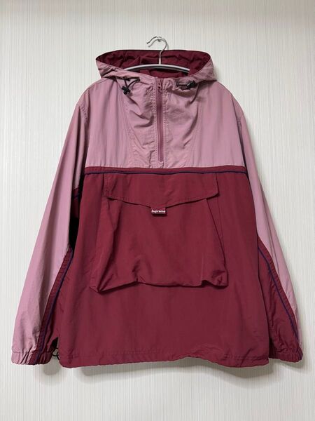 18SS Supreme Split Anorak シュプリーム パイピング アノラックパーカー ジャケット