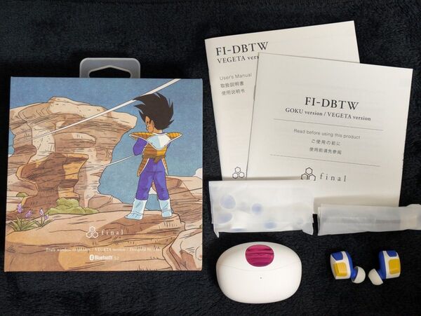 Final ワイヤレスイヤホン ドラゴンボール ベジータ