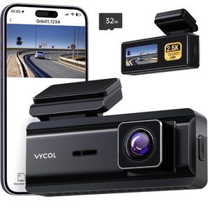 新品未開封 ドライブレコーダー 小型 2.5K QHD 1600P 500万画素