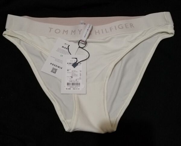 TOMMY HILFIGER ホワイト S ビキニショーツ