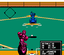 海外限定版 海外版 ファミコン Cyber Stadium Series Base Wars NES ベースボール 野球_画像3