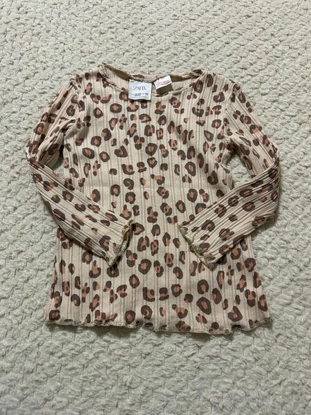ZARA ヒョウ柄 長袖シャツ 18-24ヶ月