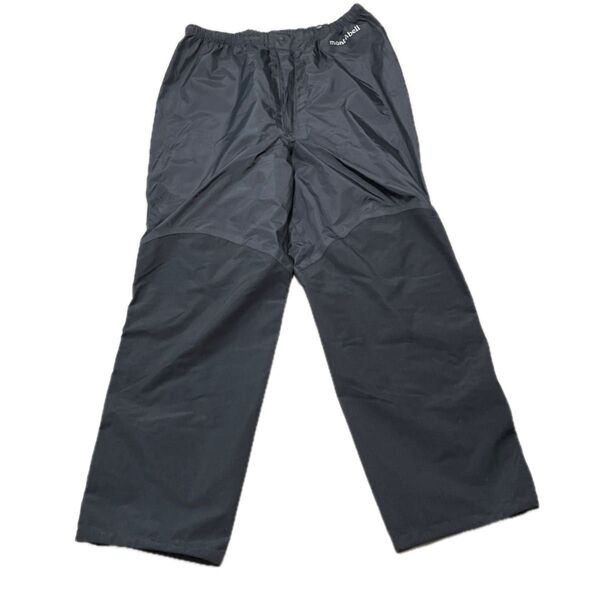 【美品】【絶版品】mont-bell モンベル プロ仕様 レインパンツ ストームハンター メンズ XL