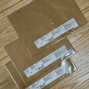 無印良品 クラフト紙ノートカバー 3枚セット