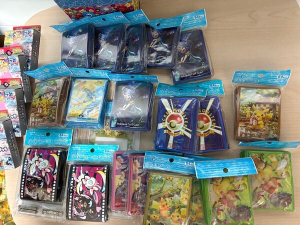 ポケカ スリーブ デッキシールド 19点 引退品