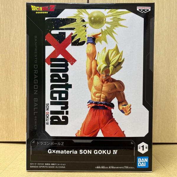 【外箱未開封発送】ドラゴンボールZ G×materia SON GOKU Ⅳ 孫悟空 フィギュア