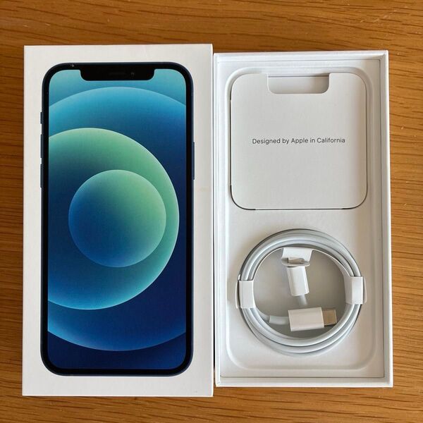 iPhone 12 64GB ブルー 【箱・付属品のみ】本体なし