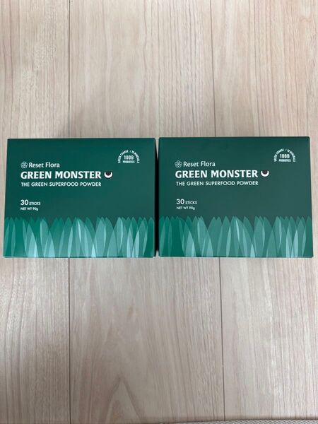 【タイムセール】GREEN MONSTER グリーンモンスター 乳酸菌 ダイエット 野菜 2箱