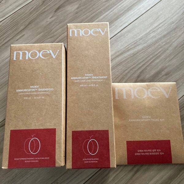 moev ANNA モエブ アヌカチン シャンプー トリートメント セット トライアルキット付
