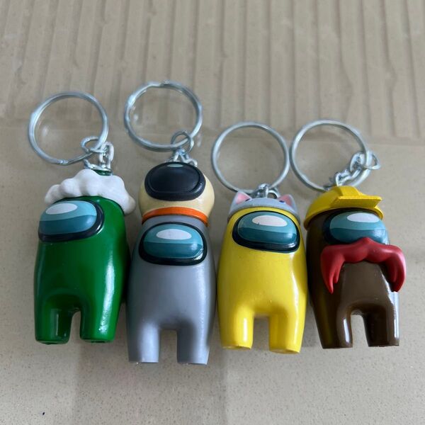 Among Us キーホルダー 4個セット