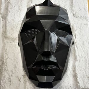 イカゲーム フロントマン マスク 仮面 パーティー 仮装 コスプレ ブラック お面