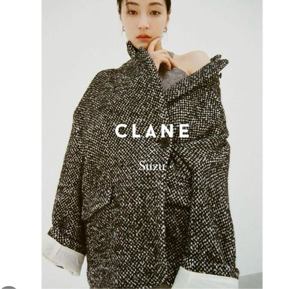CLANE SUZU×CLANE MIXCOLOR OVER COAT サイズ1