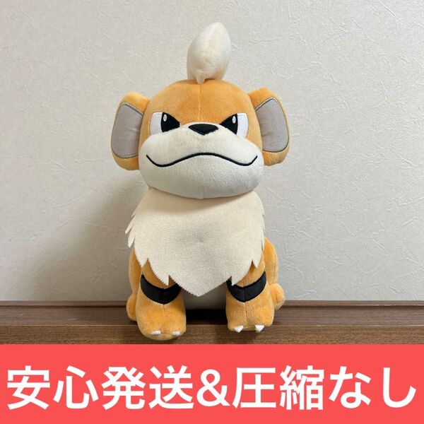 ポケモン もふぐっと ぬいぐるみ ガーディ 【タグ付き・圧縮なし】