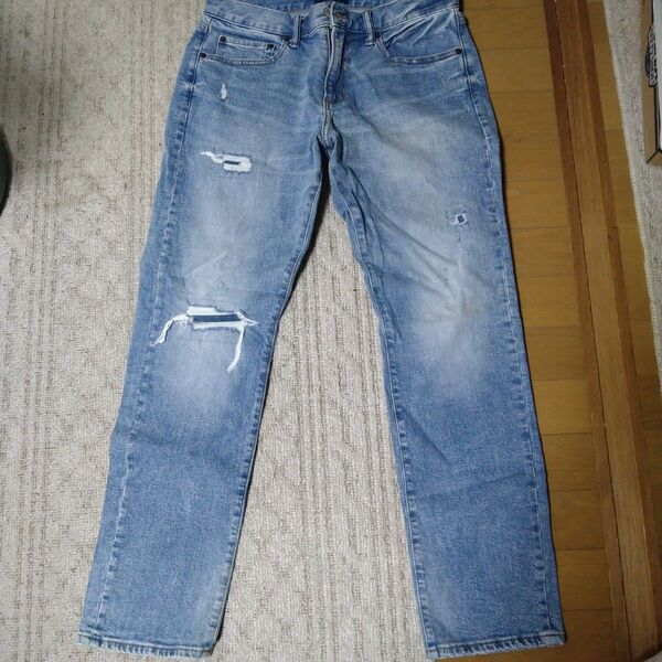 GAP メンズ ダメージジーンズ デニムパンツ