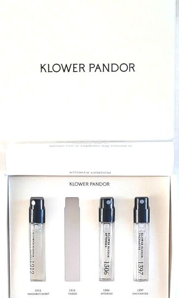 KLOWER PANDOR クロワーパンド パフューム 香水 パンドラシークレット アフターセックス エンチャンテッド
