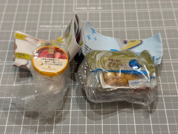 【未開封】食品系ミニチュア ガチャガチャまとめ売り モンテール アンリ・シャルパンティエ 2点セット
