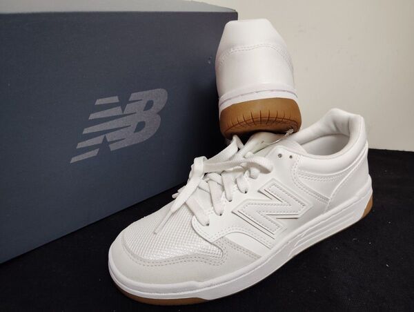 新品24.5 cmニューバランス(new balance)レディーススニーカーBB480LFRホワイト白