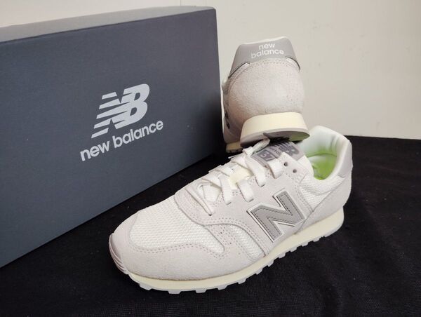 新品23cm ニューバランス newbalanceレディーススニーカーML373TJ2ライトグレーWL373好きにも