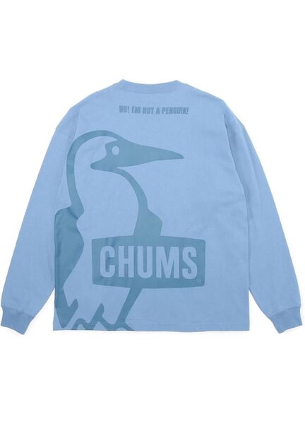 新品チャムスCHUMS レディースロングTシャツMサイズロングスリーブOversized Big Booby ロンTオーバーサイズ