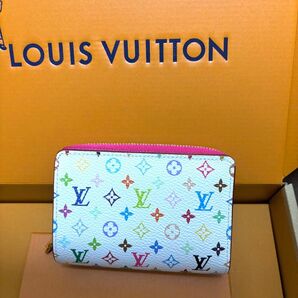 LOUIS VUITTON ルイヴィトン ポルトフォイユ・ルー マルチカラー 未使用