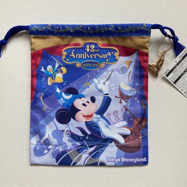 ディズニー 42周年 フィルハーマジック きんちゃく