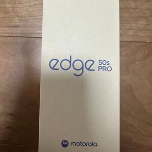 motorola edge 50s pro Softbank ブラックビューテイー 本体 SIMフリー