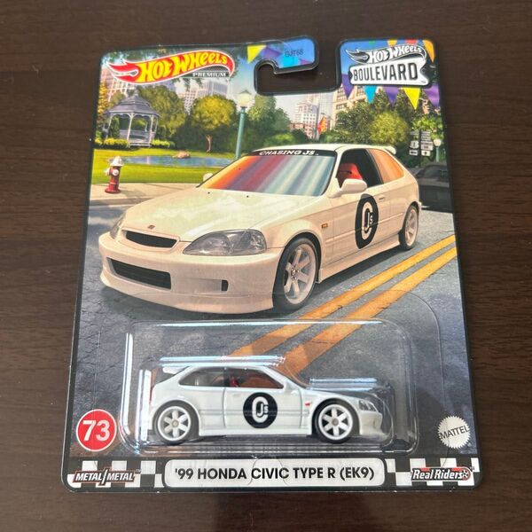 ホットウィール Hot Wheels ブールバード - 99 ホンダ シビック タイプR (EK9)