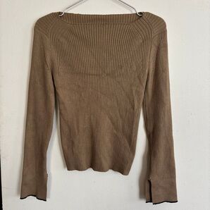 コウベレタス リブカットソー 長袖カットソー Mサイズ
