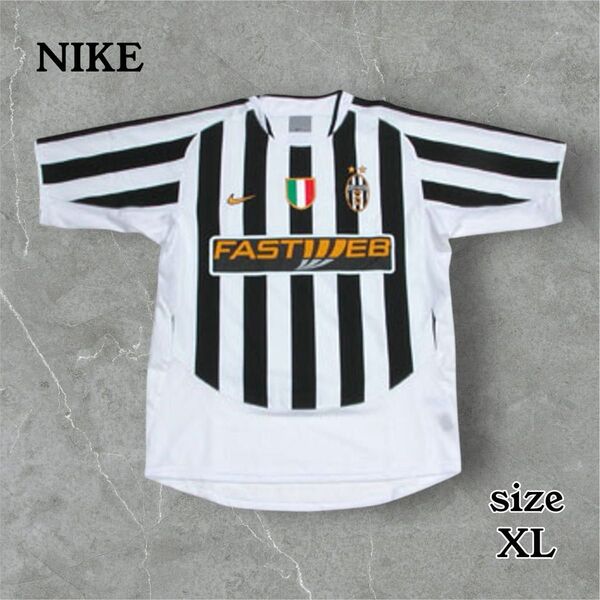 レア NIKE ナイキ ユベントス 03/04 ユニフォーム ホーム 半袖 XL