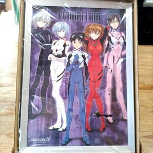 新品・未使用 エヴァンゲリオン パネル時計