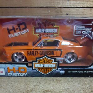 マイスト 1967 Ford Mustang GT 1/24スケールダイキャストカー フォード マスタング H.D カスタム仕様