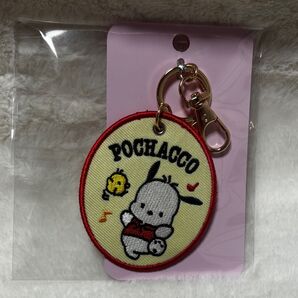 サンリオ ポチャッコ 刺繍ワッペンキーホルダー
